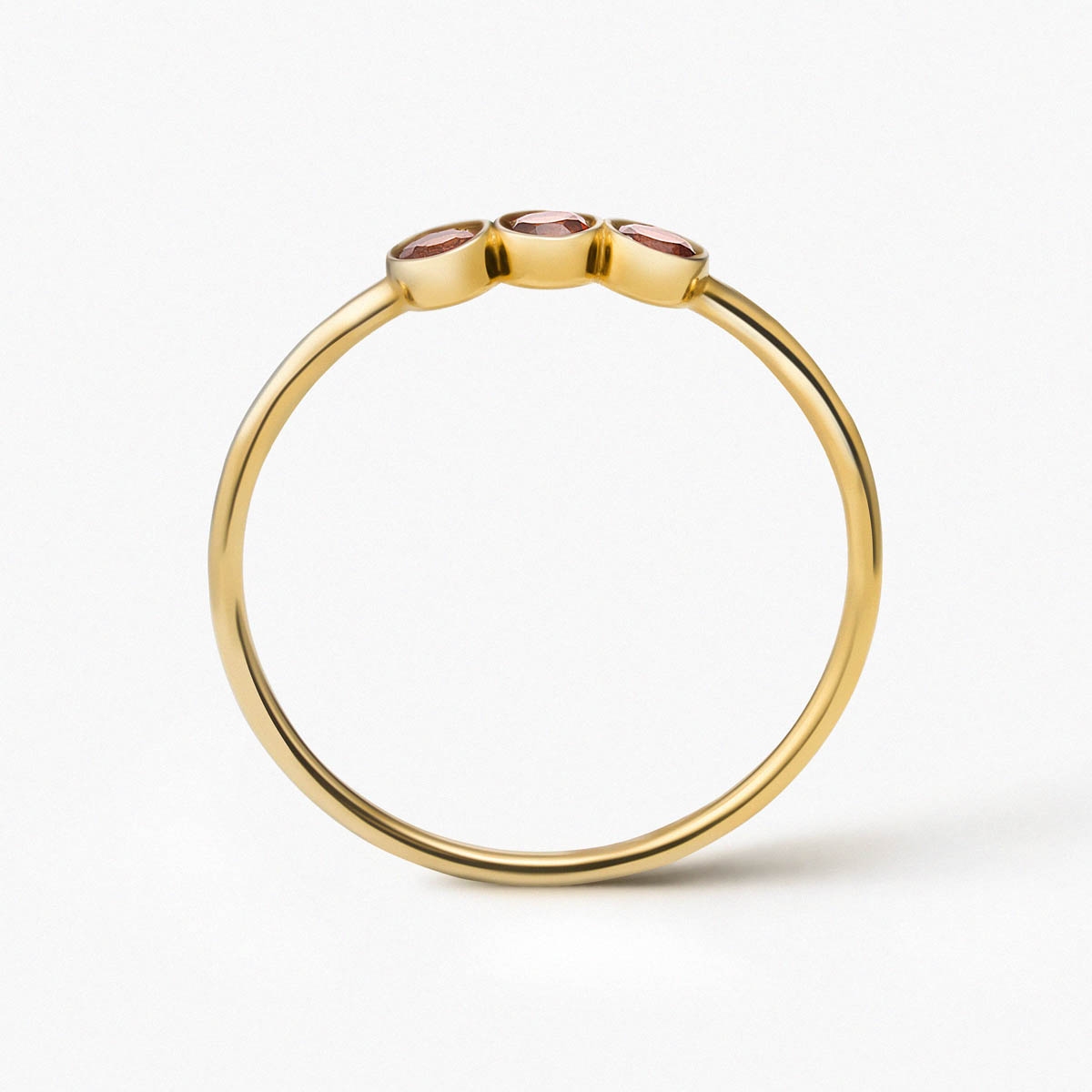 Pierścionek złoty Czułość