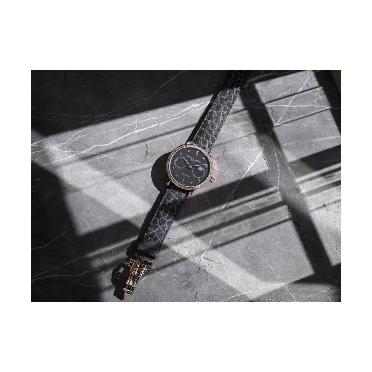 ZEGAREK FREDERIQUE CONSTANT CLASSICS SLIMLINE LADIES MOONPHASE