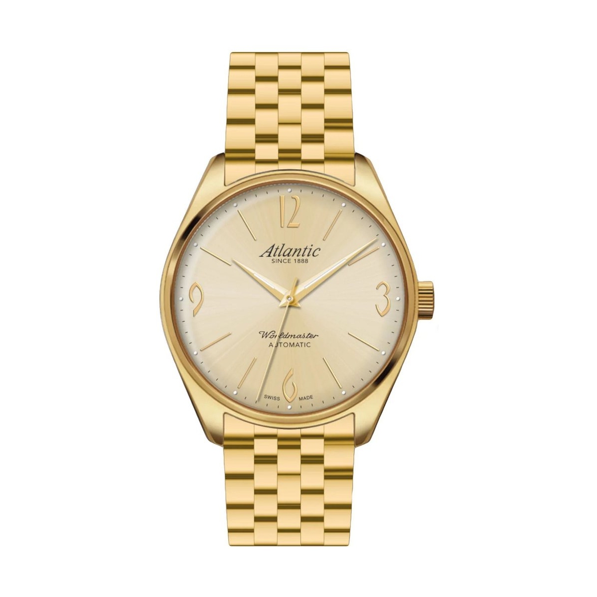 ZEGAREK ATLANTIC WORLDMASTER ART DECO AUTOMATIC