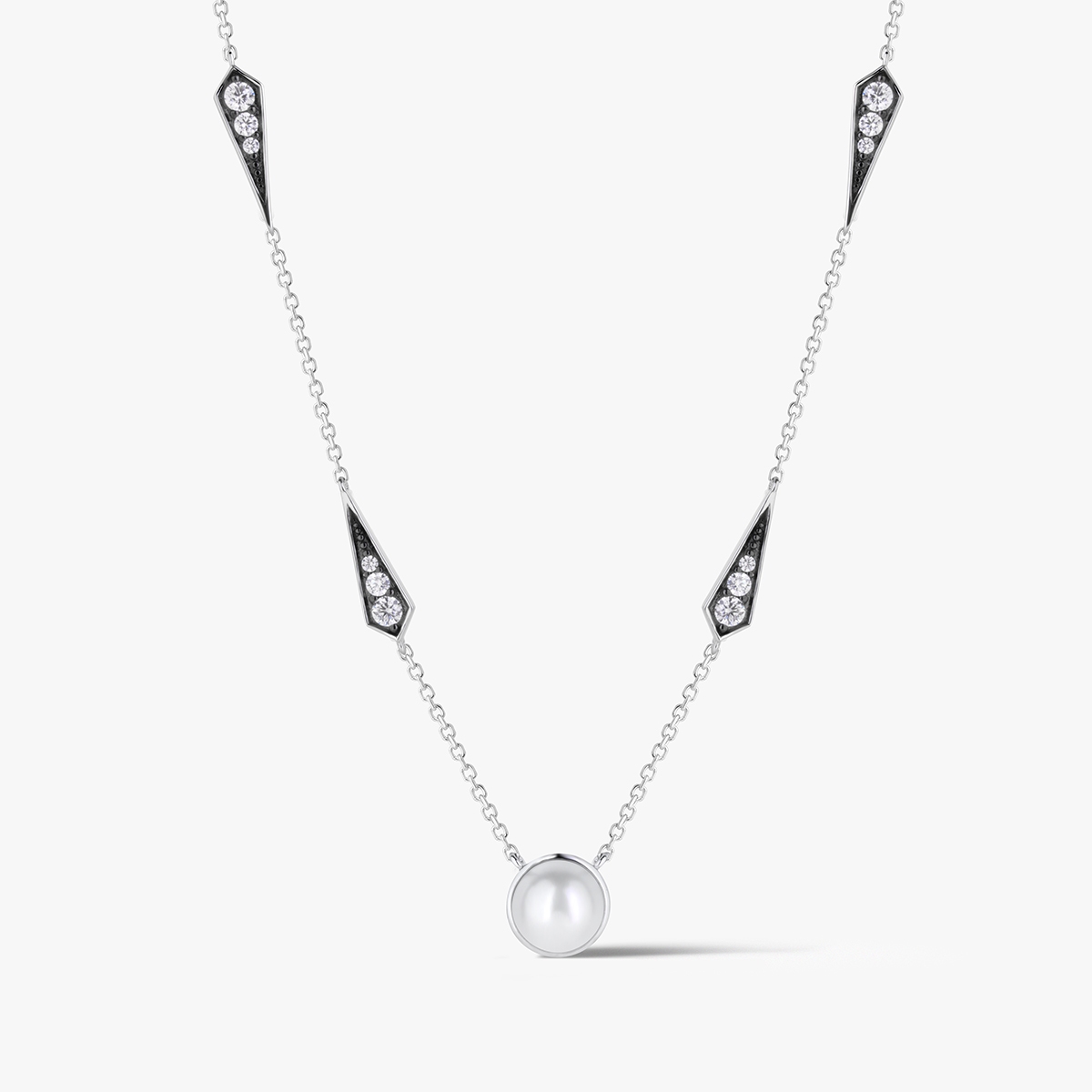 Naszyjnik srebrny Royal Star