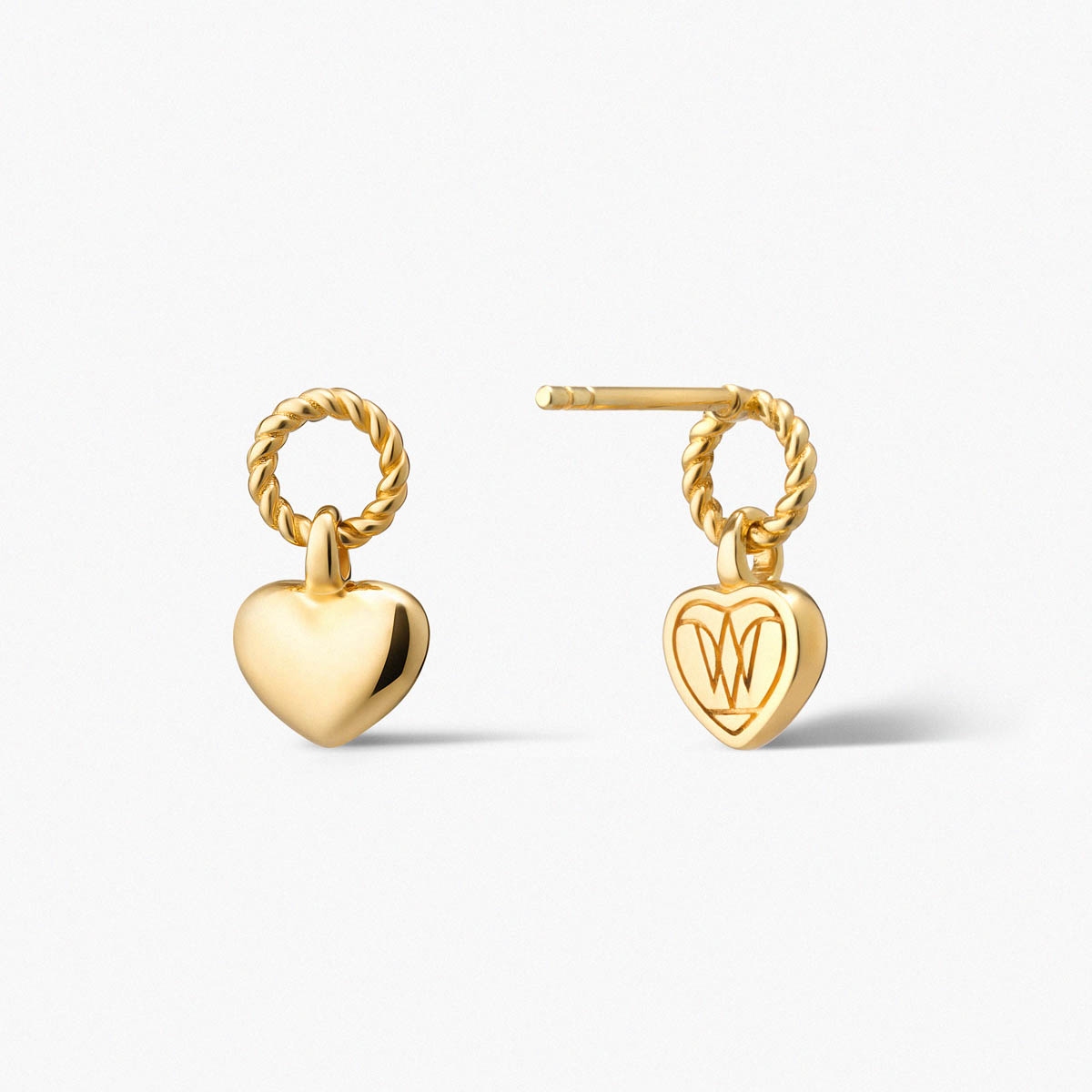 Kolczyki srebrne Czułość