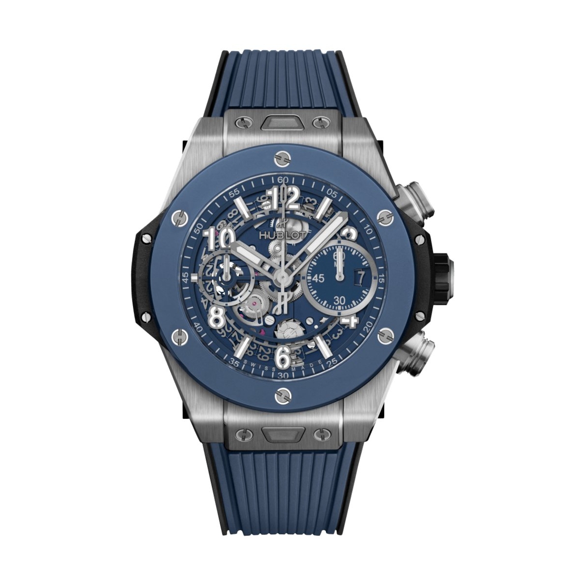 ZEGAREK HUBLOT BIG BANG UNICO TITANIUM BLUE CERAMIC