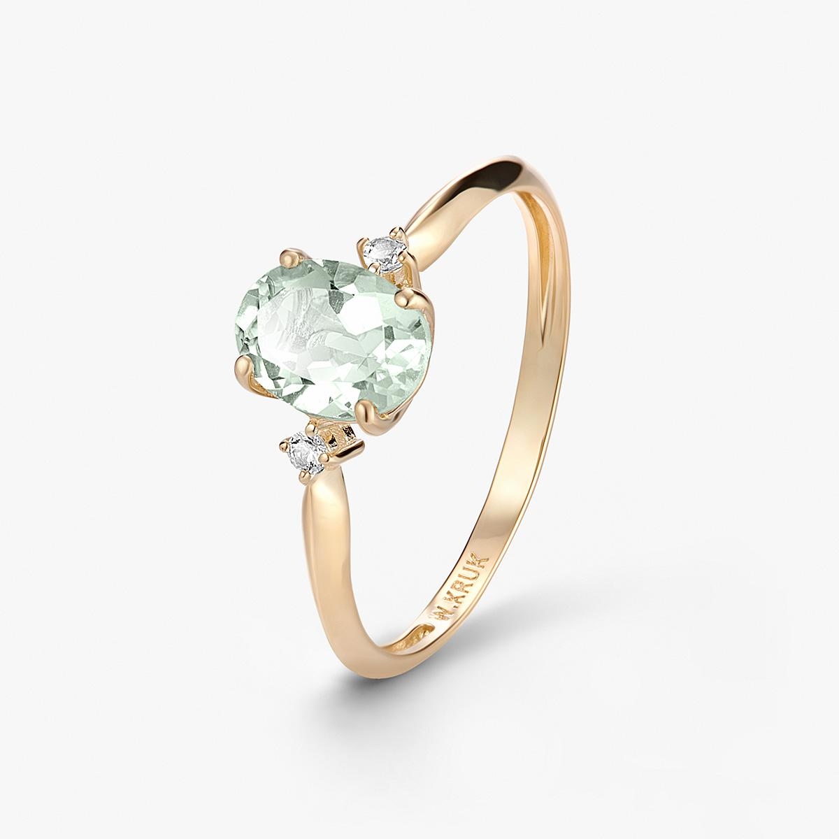 Pierścionek złoty Maria Antonina