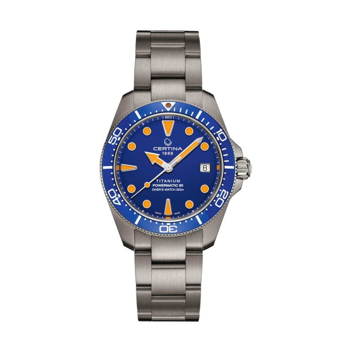 ZEGAREK CERTINA DS ACTION DIVER 38MM TITANIUM