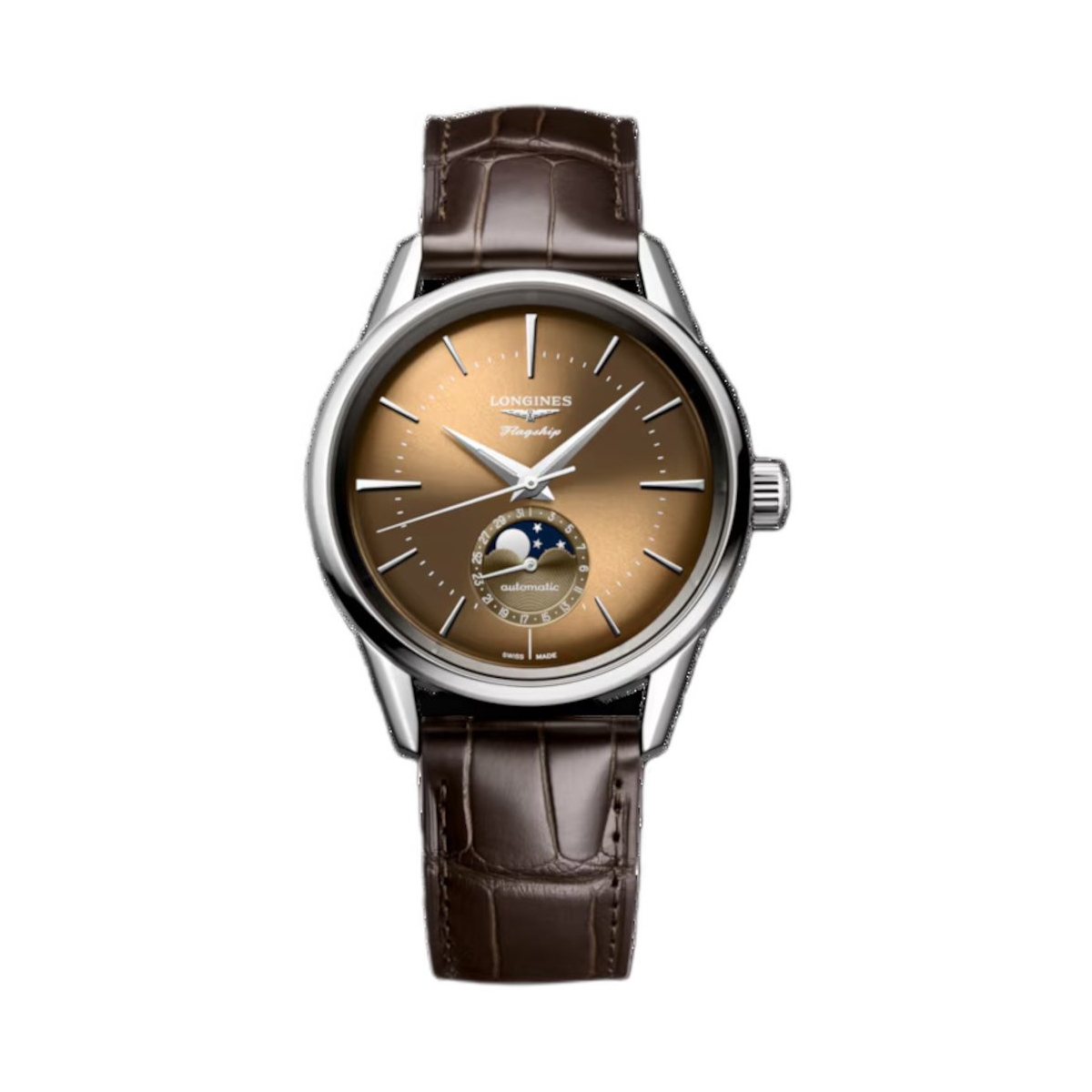 ZEGAREK LONGINES FLAGSHIP HERITAGE MOONPHASE