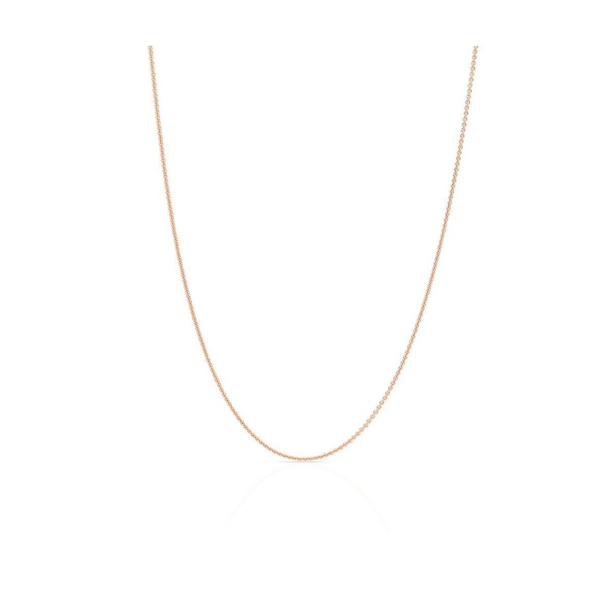 Łańcuszek srebrny rolo