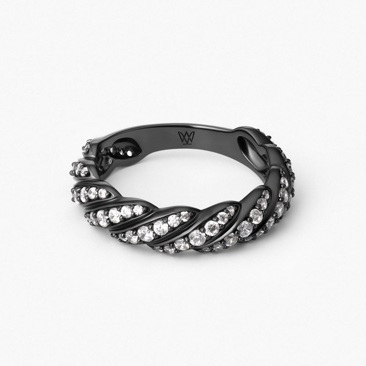 Pierścionek srebrny Meteory