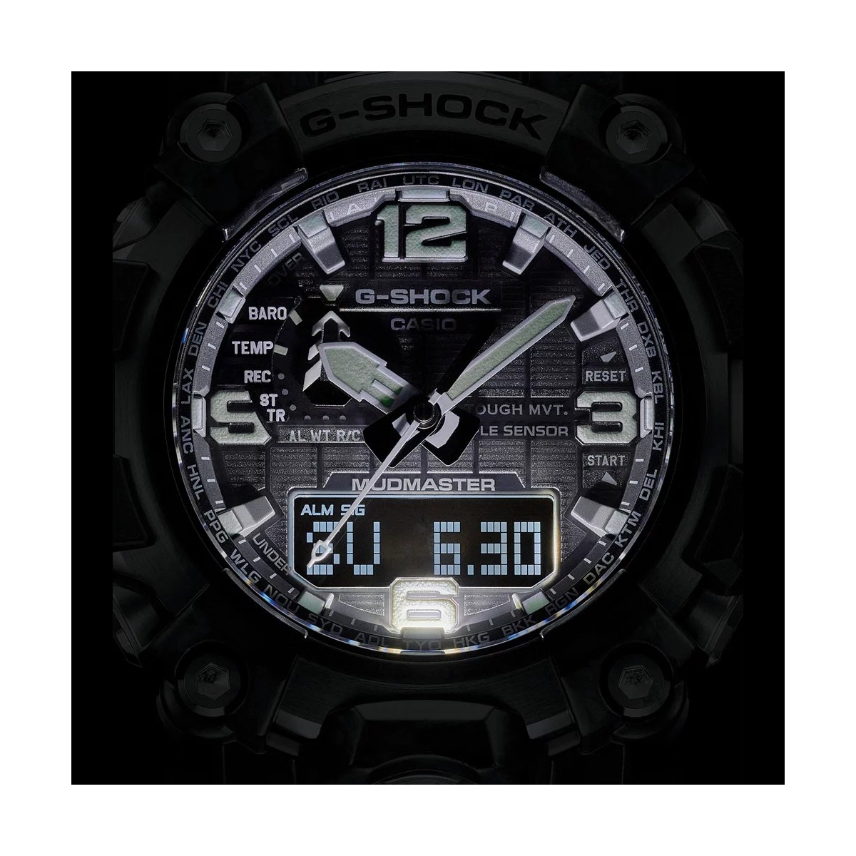 ZEGAREK G-SHOCK Mudmaster Carbon Core Guard