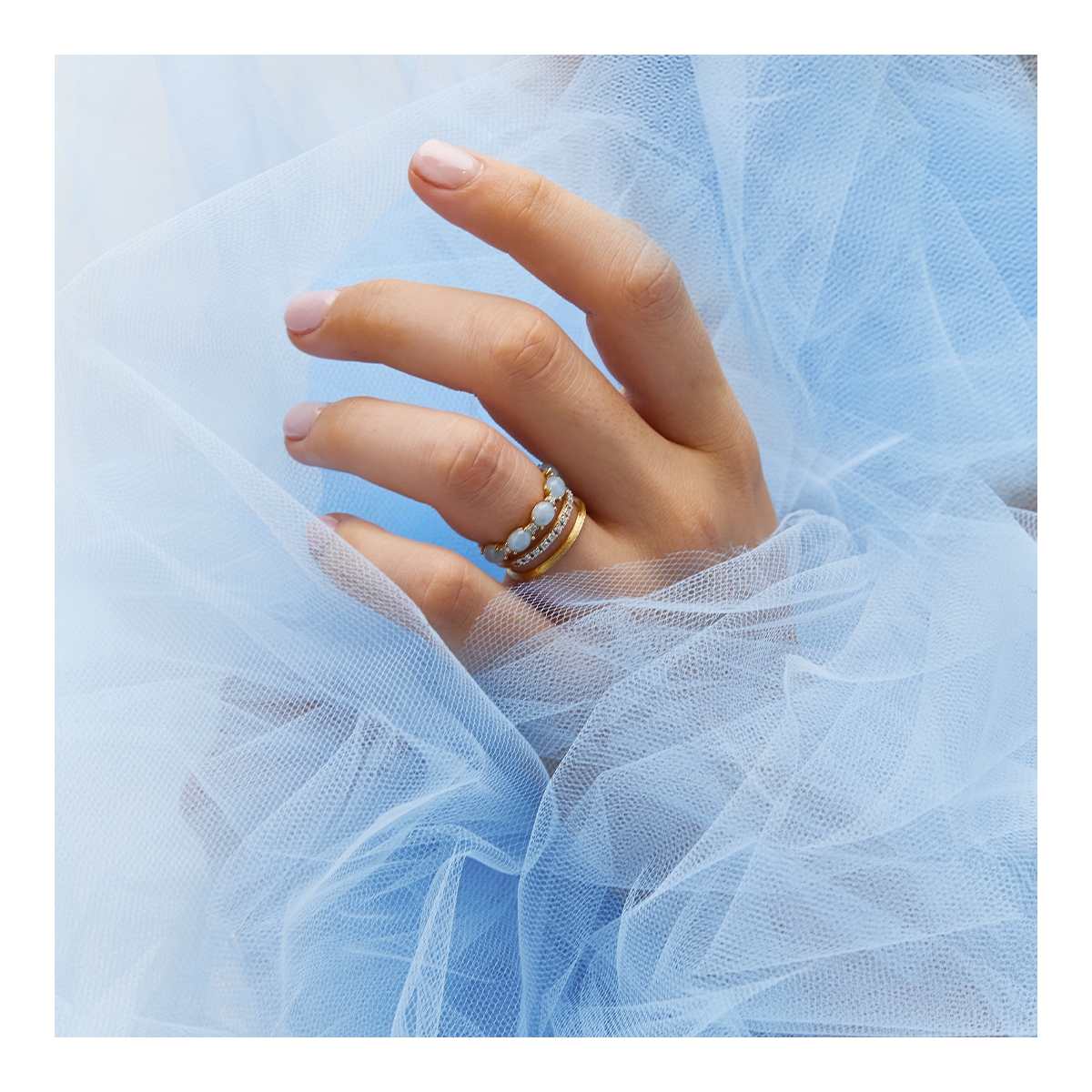 Pierścionek złoty NANIS