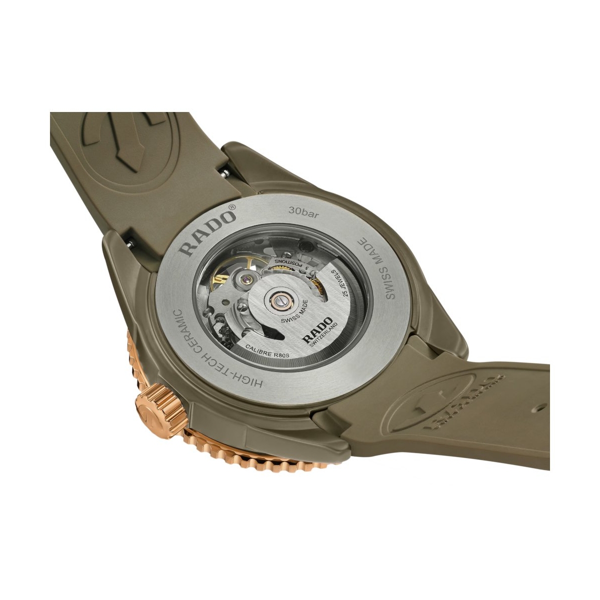 ZEGAREK RADO Captain Cook High-Tech Ceramic Skeleton