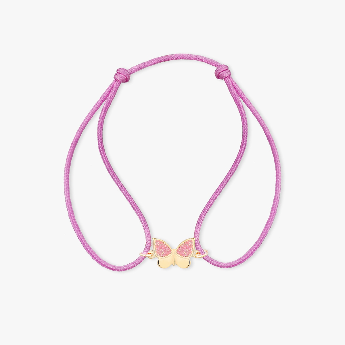 KOMPLET ZŁOTE MOTYLKI