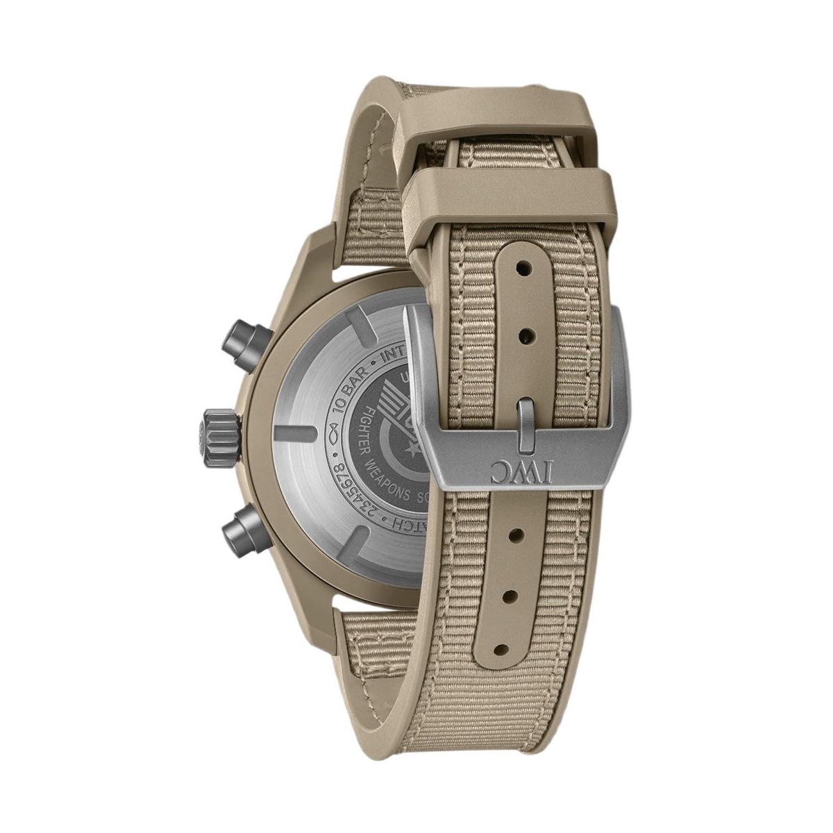 ZEGAREK IWC SCHAFFHAUSEN PILOT'S CHRONOGRAPH 41 TOP GUN MOJAVE DESERT