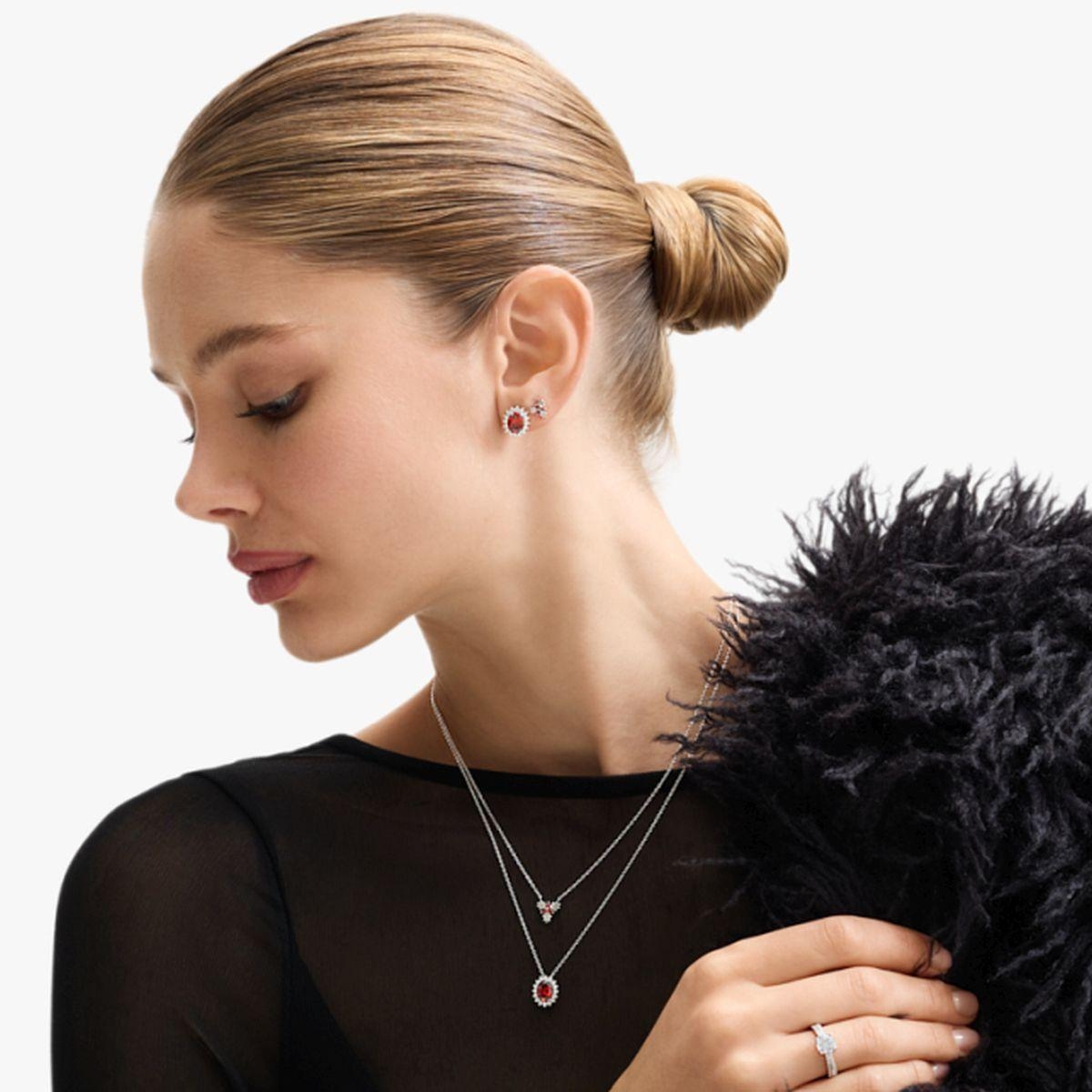 Kolczyki srebrne z cyrkoniami