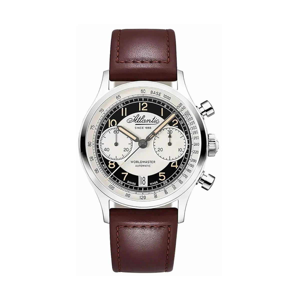 ZEGAREK ATLANTIC WORLDMASTER BICOMPAX AUTOMATIC