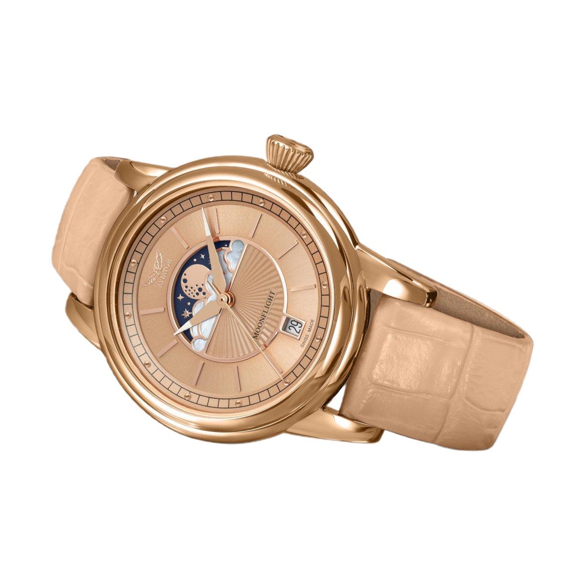 ZEGAREK AVIATOR DOUGLAS MOONFLIGHT