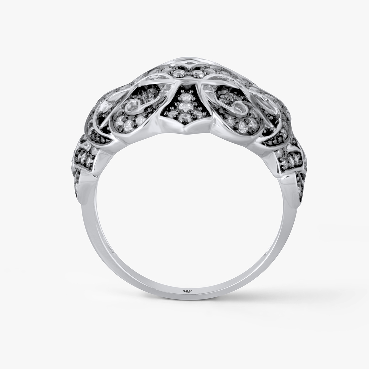 Pierścionek srebrny Royal Star