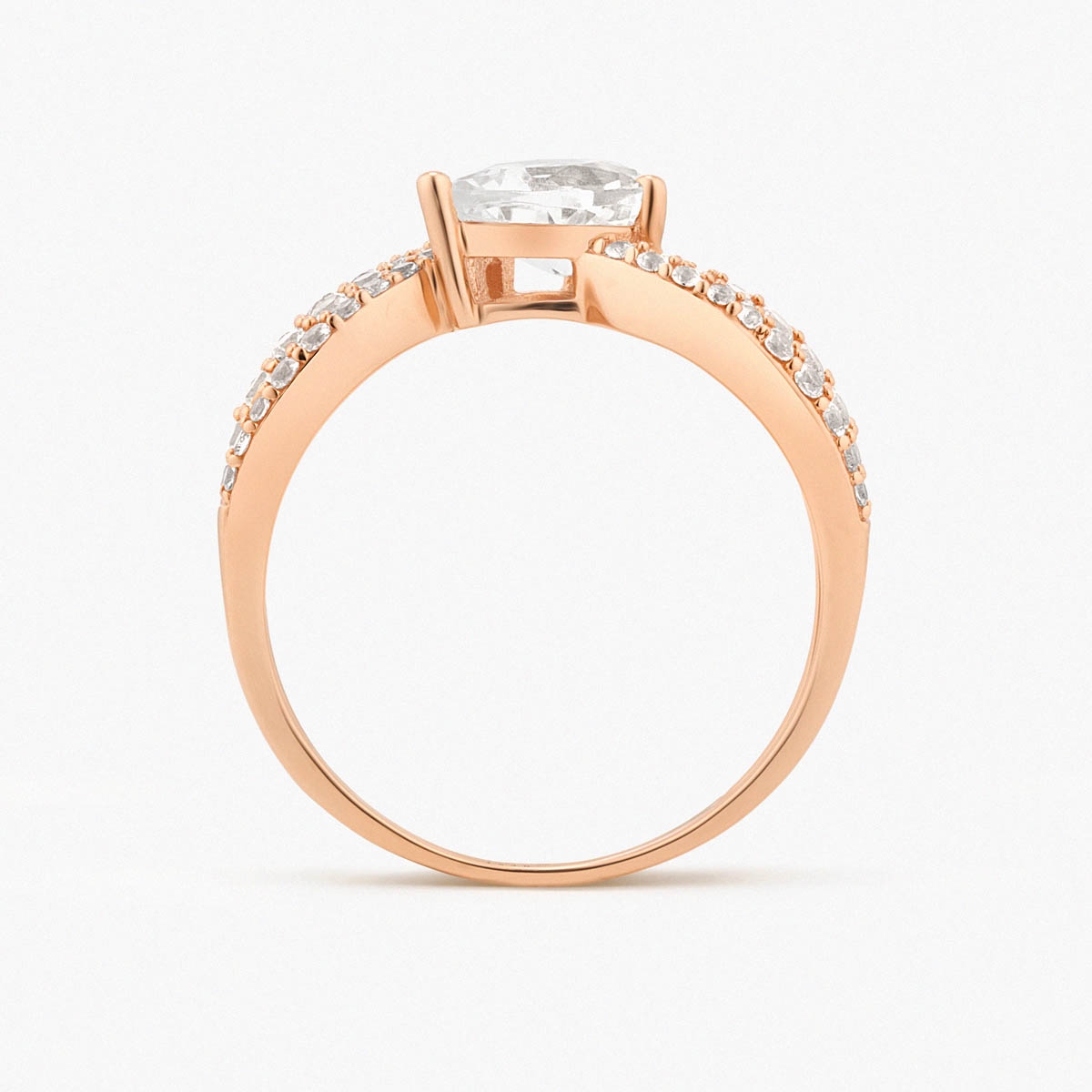 Pierścionek złoty Balerina