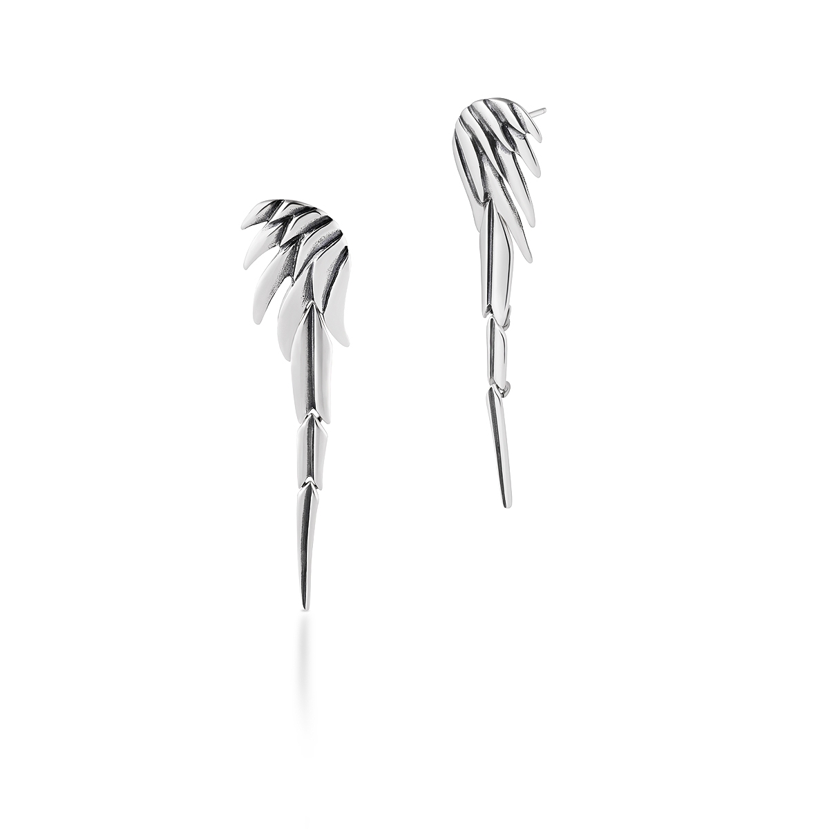 Kolczyki srebrne Freedom