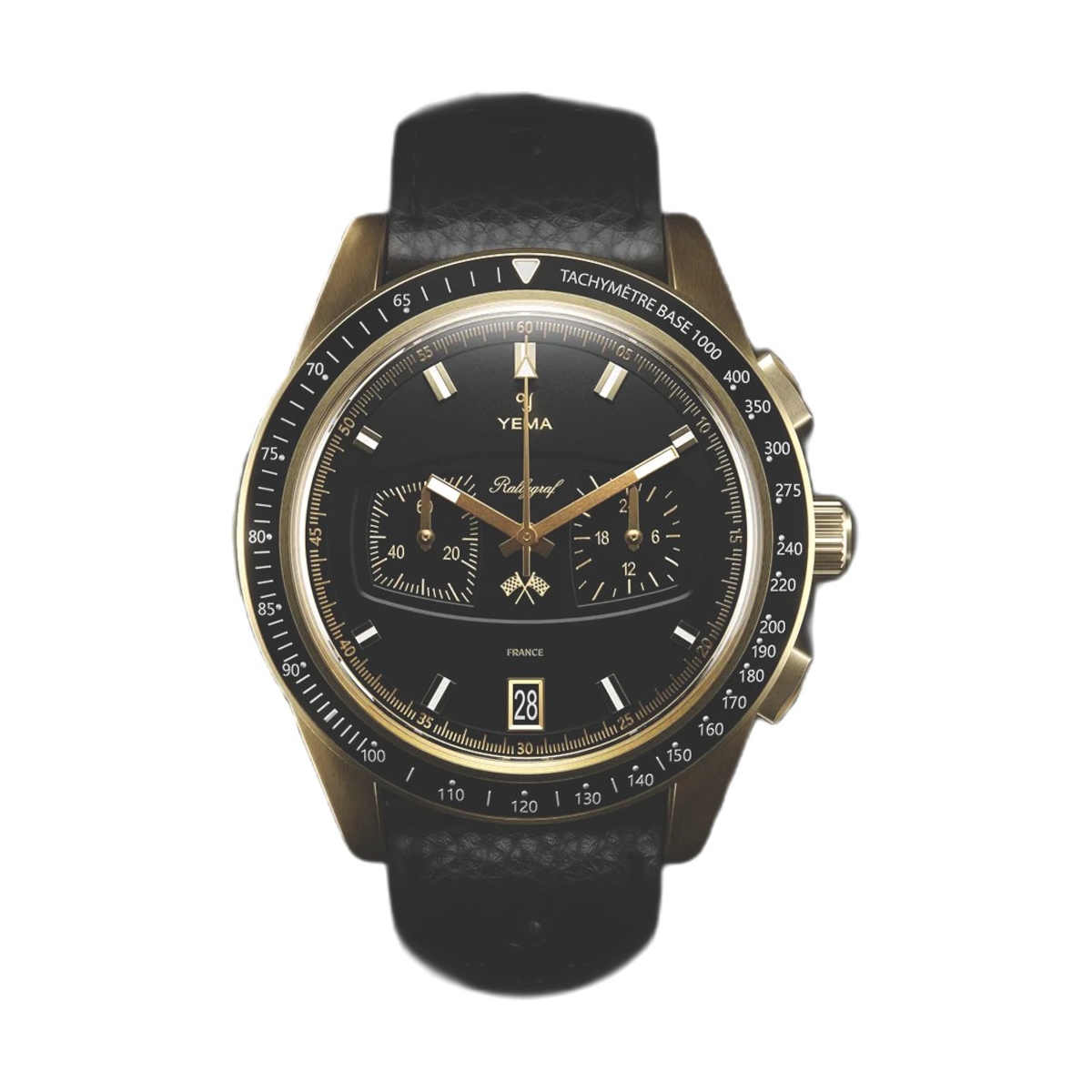 ZEGAREK YEMA Rallygraf Meca-Quartz II Classic Racing School