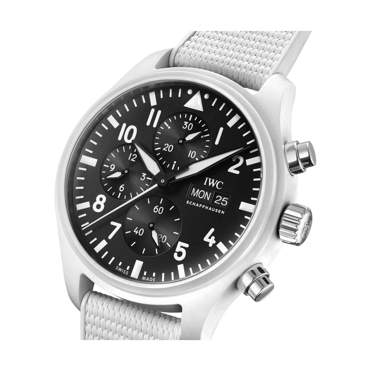 ZEGAREK IWC SCHAFFHAUSEN PILOT'S CHRONOGRAPH TOP GUN LAKE TAHOE