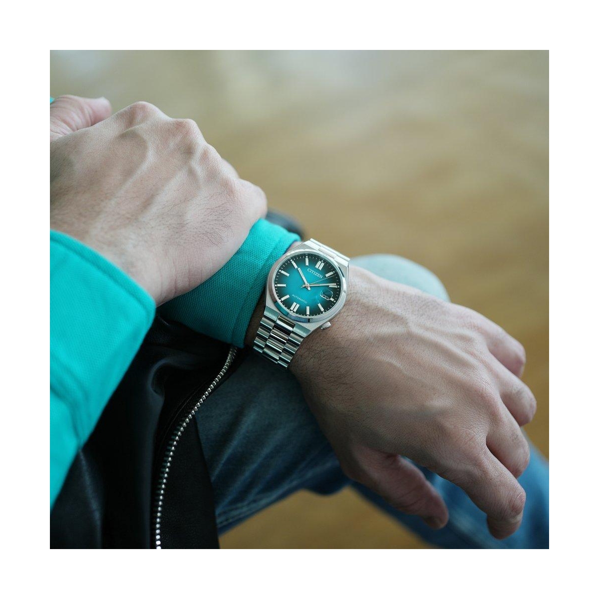 ZEGAREK CITIZEN TSUYOSA SAPPHIRE MECHANICAL