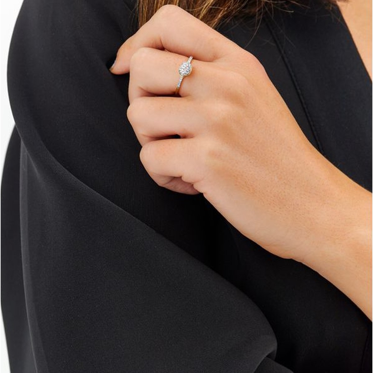 Pierścionek złoty Nanis