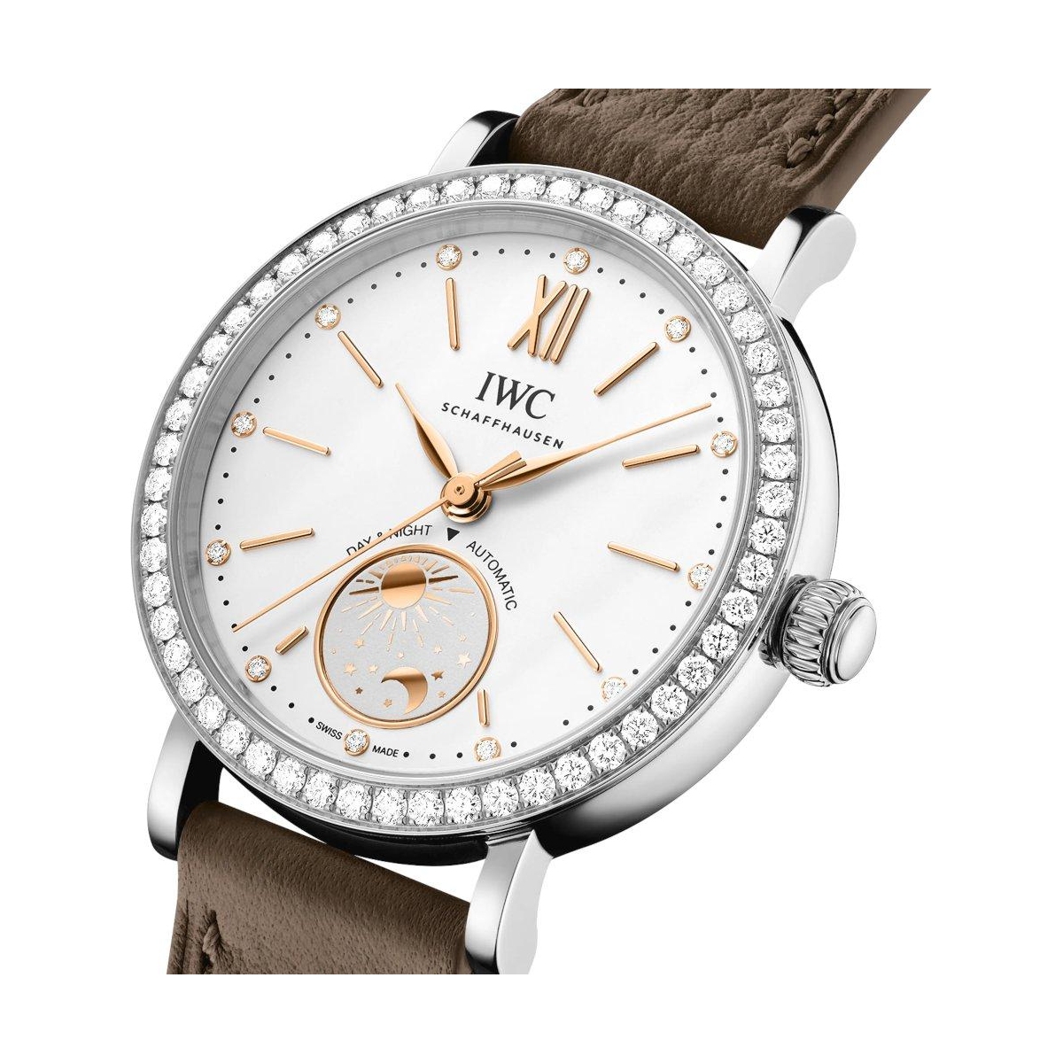 ZEGAREK IWC SCHAFFHAUSEN PORTOFINO AUTOMATIC DAY & NIGHT 34