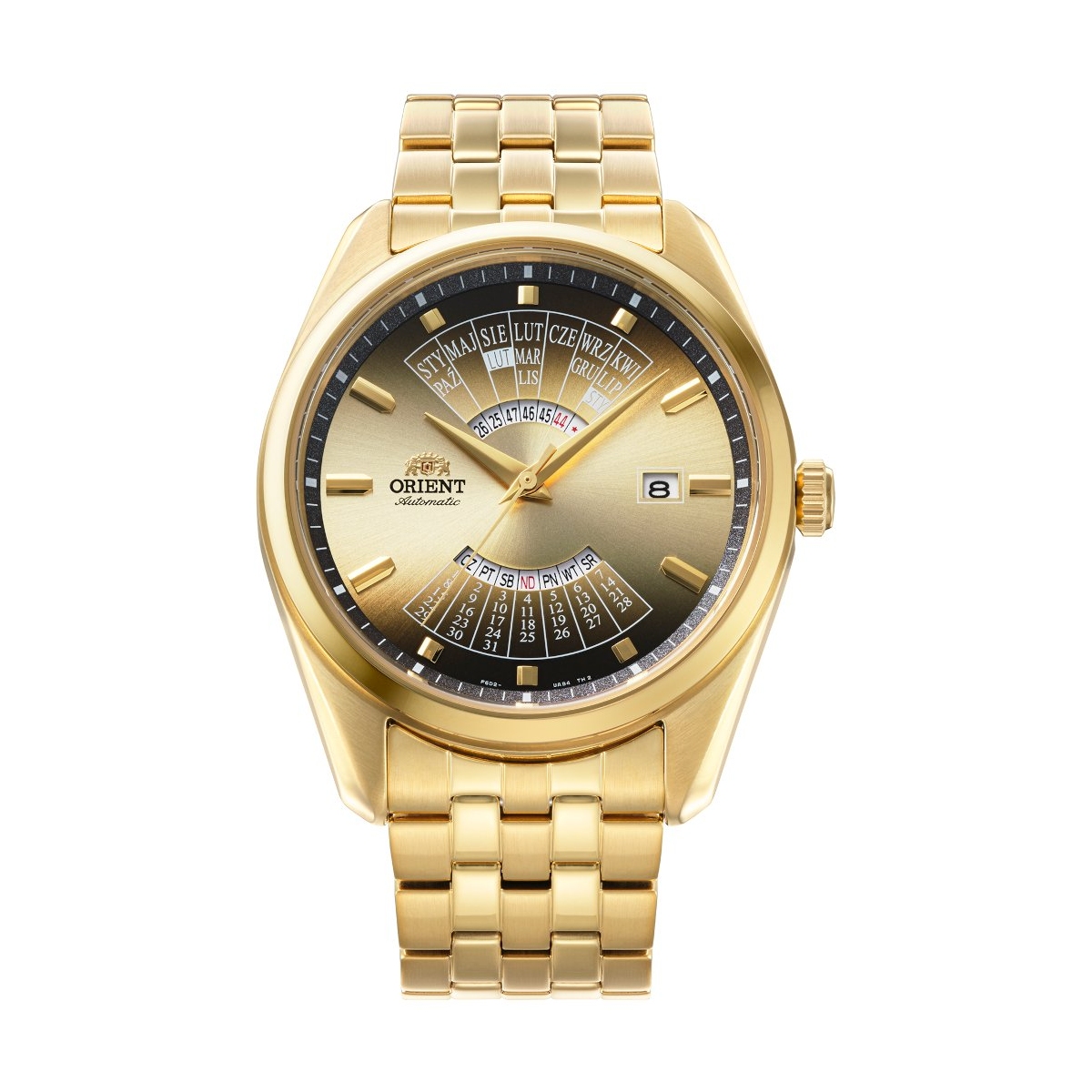 ZEGAREK ORIENT CONTEMPORARY MULTI-YEAR CALENDAR POLAND AUTOMATIC