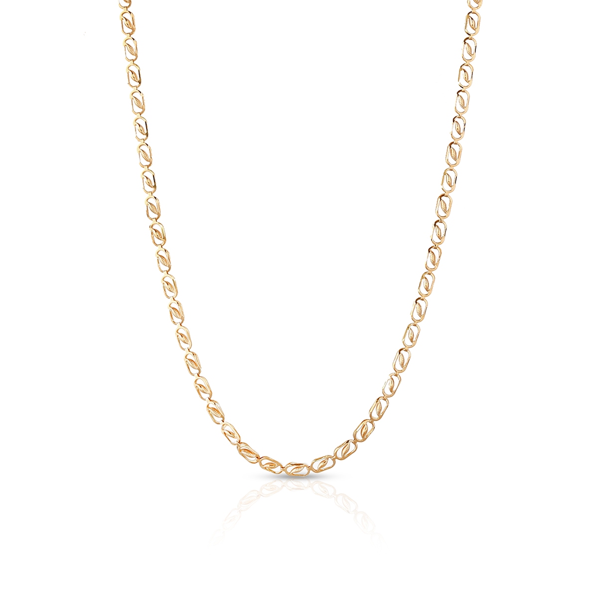 Naszyjnik złoty retro W.KRUK