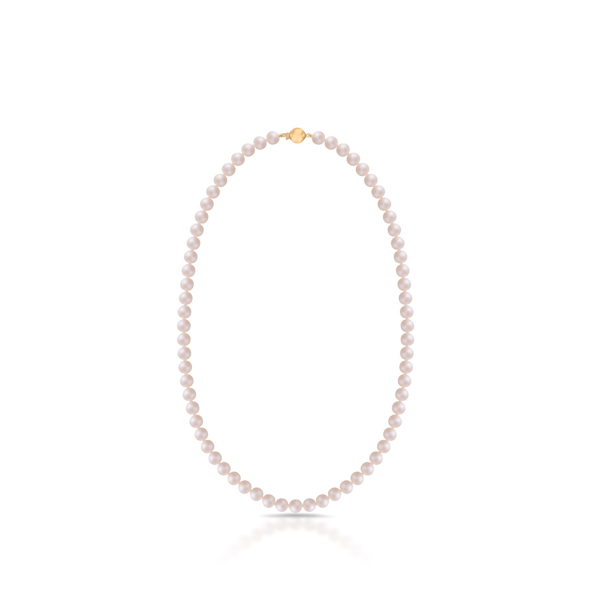 Naszyjnik złoty z perłami