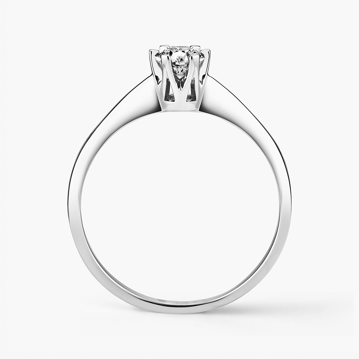 Pierścionek zaręczynowy złoty Jedyny