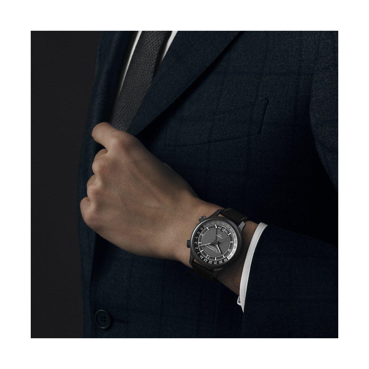 ZEGAREK CHOPARD L.U.C GMT ONE BLACK
