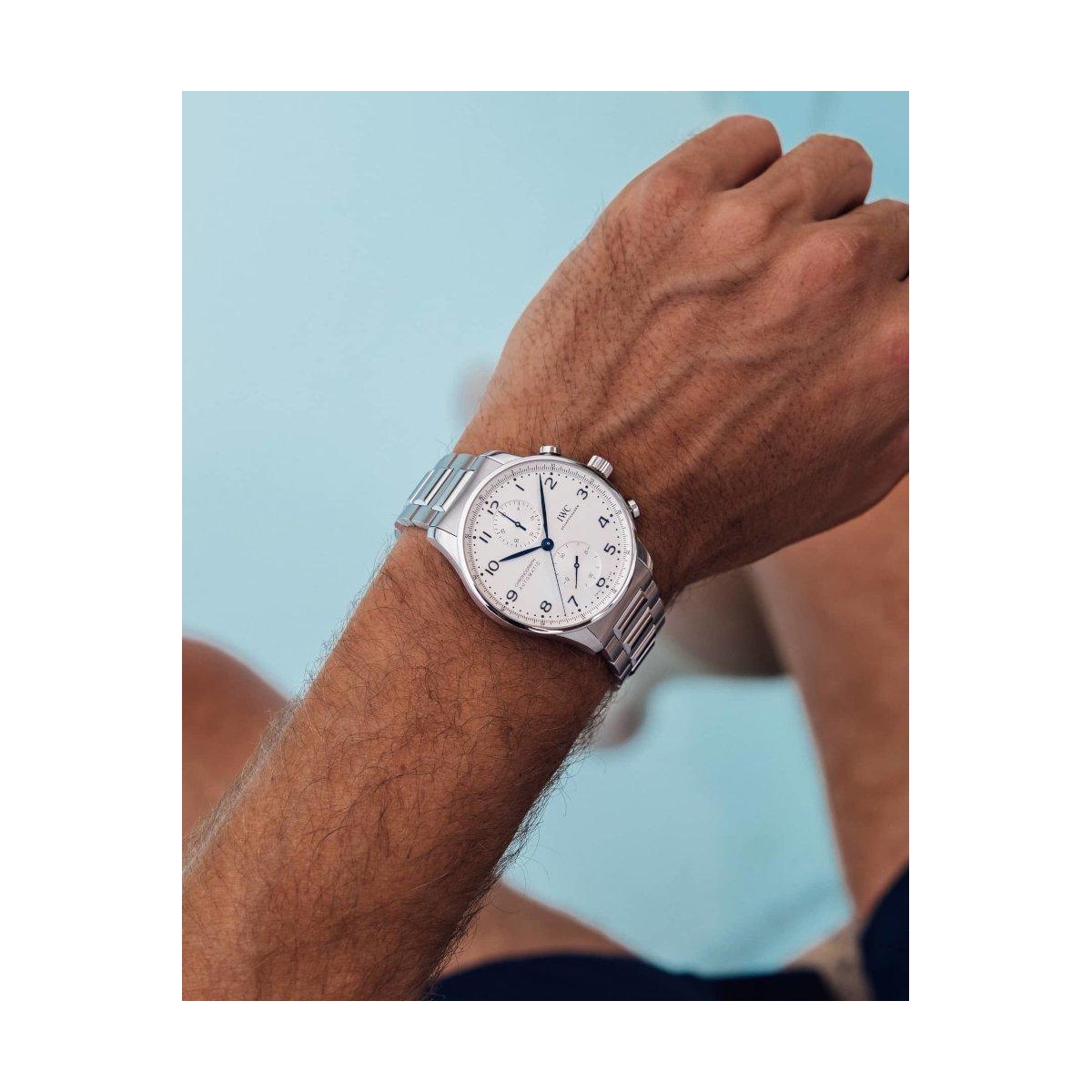 ZEGAREK IWC SCHAFFHAUSEN PORTUGIESER CHRONOGRAPH