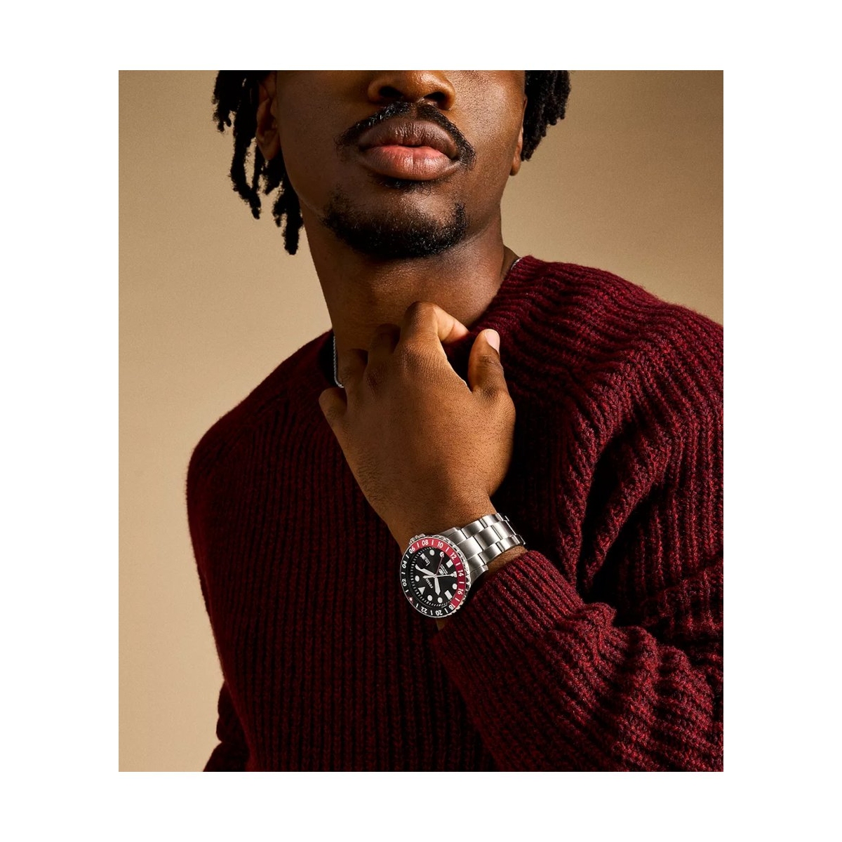 ZEGAREK FOSSIL BLUE GMT