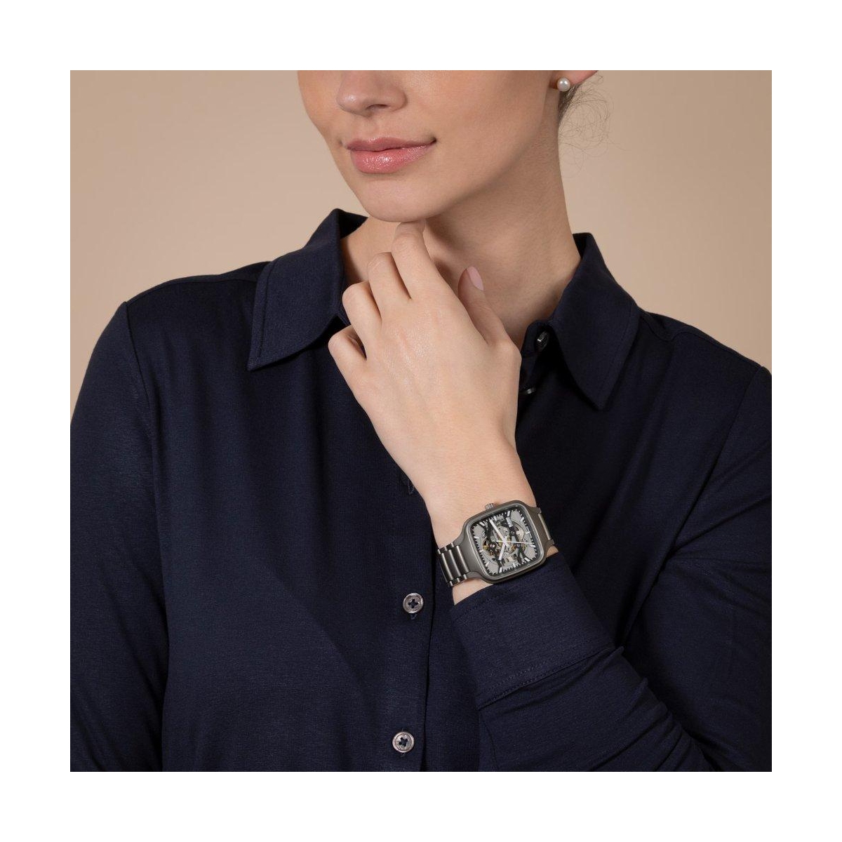 ZEGAREK RADO TRUE SQUARE AUTOMATIC SKELETON