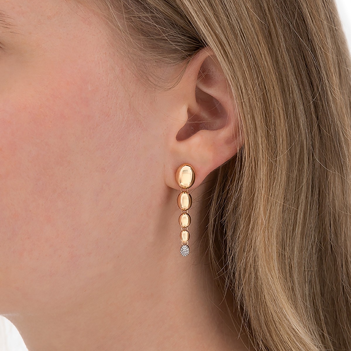 Kolczyki złote Nanis