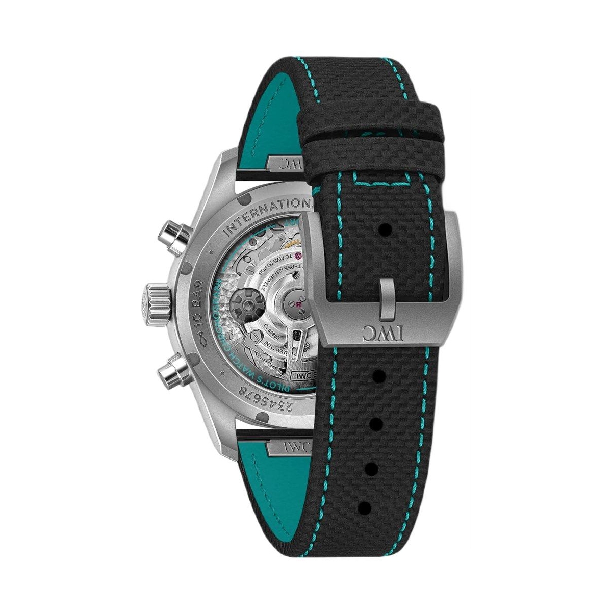 ZEGAREK IWC SCHAFFHAUSEN PILOT'S CHRONOGRAPH 41 MERCEDES-AMG PETRONAS F1 TEAM