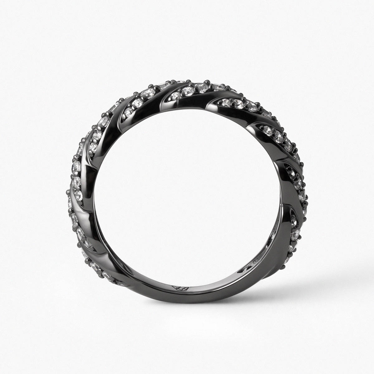 Pierścionek srebrny Meteory