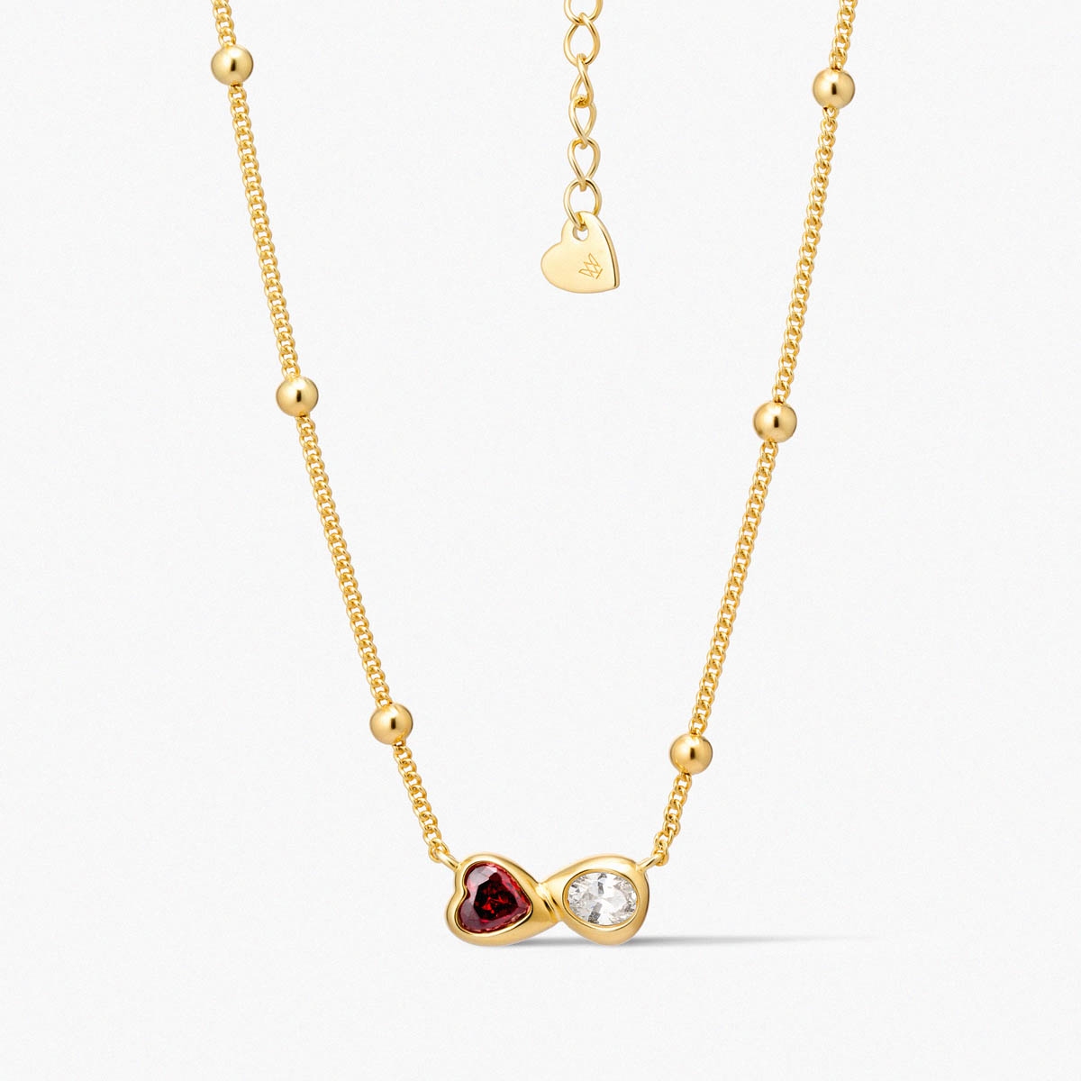 Naszyjnik srebrny Czułość