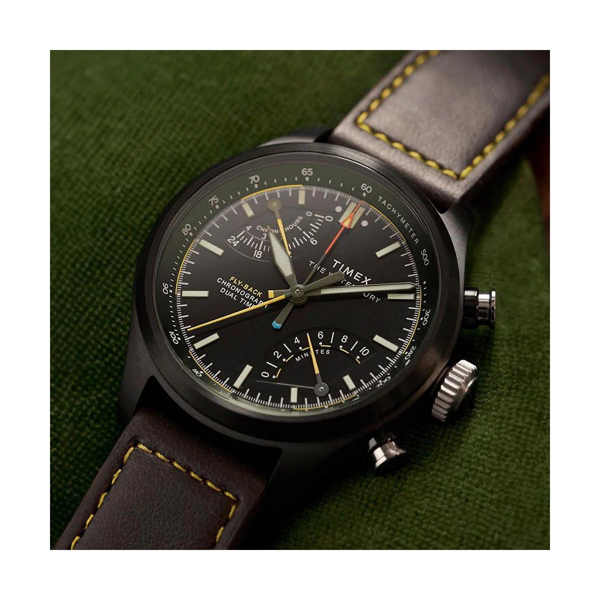 ZEGAREK TIMEX WATERBURY ACE FLY-BACK CHRONOGRAPH