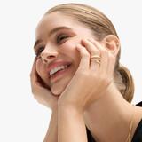 Kolczyk srebrny pozłacany