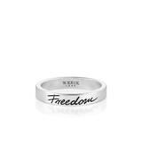 Pierścionek srebrny Freedom