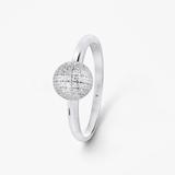 Pierścionek srebrny z cyrkoniami