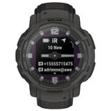 ZEGAREK GARMIN INSTINCT CROSSOVER SOLAR TACTICAL EDITION
