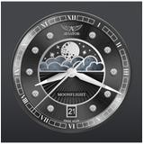 ZEGAREK AVIATOR DOUGLAS MOONFLIGHT DIAMOND EDITION