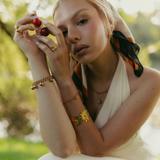 Bransoleta Golden Beads Picky Pica Juicy