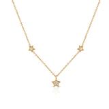 Naszyjnik srebrny Little Star