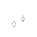 Kolczyki srebrne geometryczne