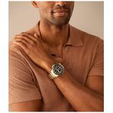 ZEGAREK FOSSIL BLUE GMT