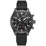 ZEGAREK IWC SCHAFFHAUSEN PILOT''S AUTOMATIC CHRONOGRAPH TOP GUN